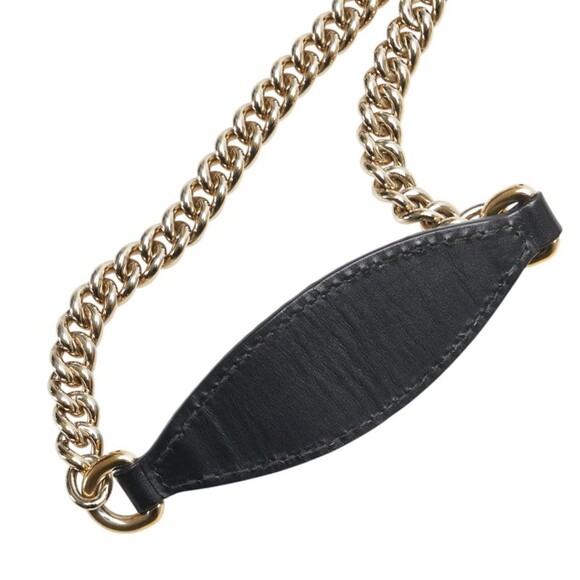 GUCCI Authentic Black Leather Horsebit Shoulder Bag - Picture 6 of 15